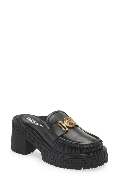 versace versus booties lug soles